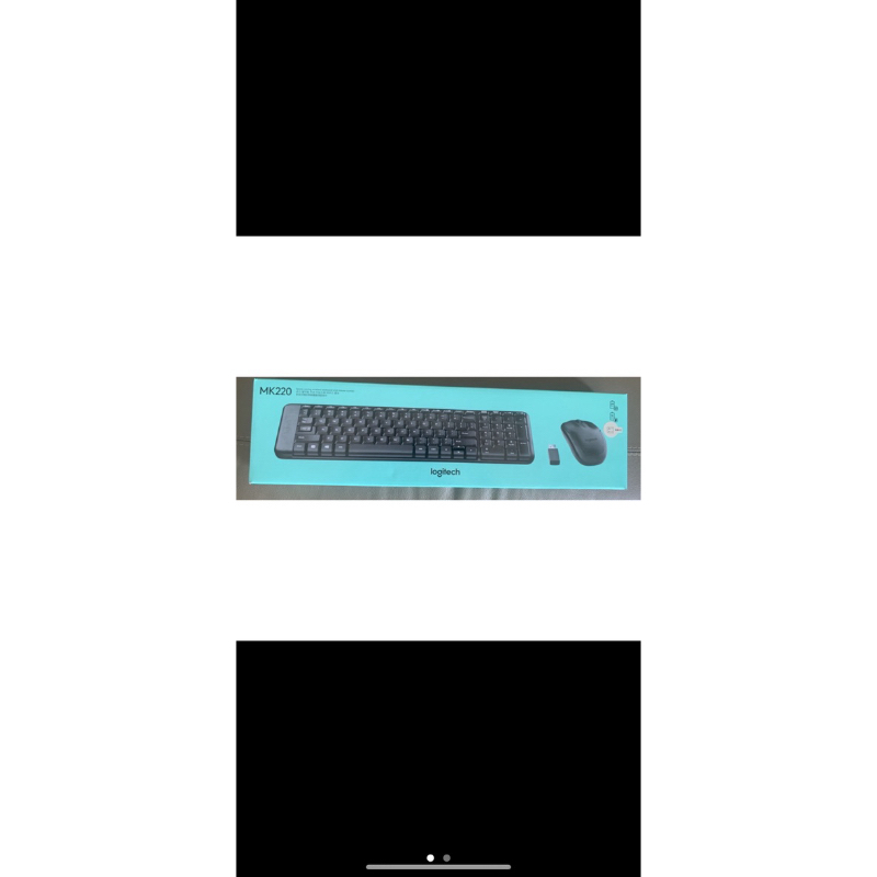 羅技 Logitech 鍵盤滑鼠組 mk220