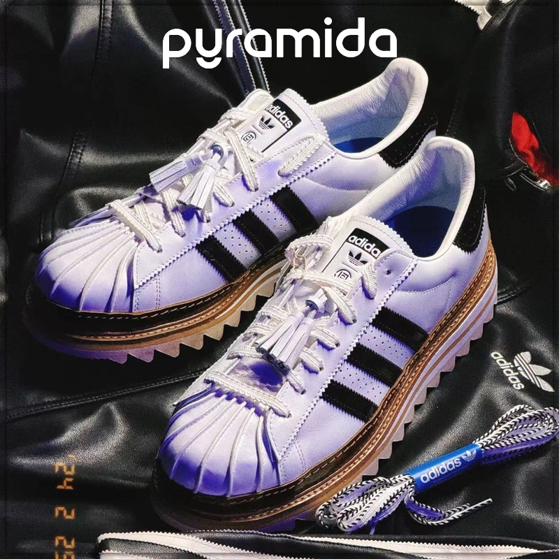 Puramida-CLOT x Adidas Originals Superstar 陳冠希聯名款 白色 IH3132