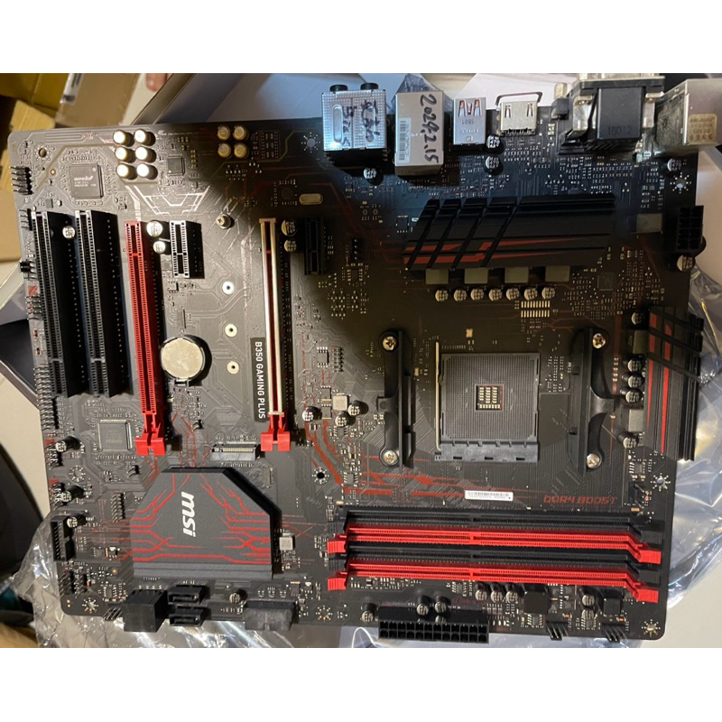 微星 AM4 主機板 MSI B350 Gaming Plus