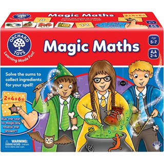 orchard Toys 魔法數學Magic Math桌游互動聚會玩具趣味兒童桌面遊戲益智,現貨實品拍攝