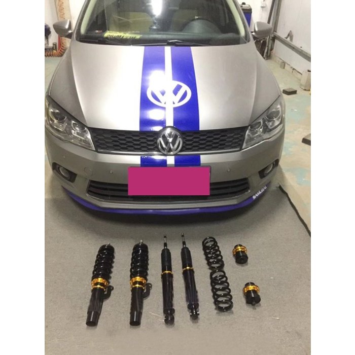 全車霸 中日合作 可調避震器 Golf Touareg Vento Scirocco Phaeton Beetle