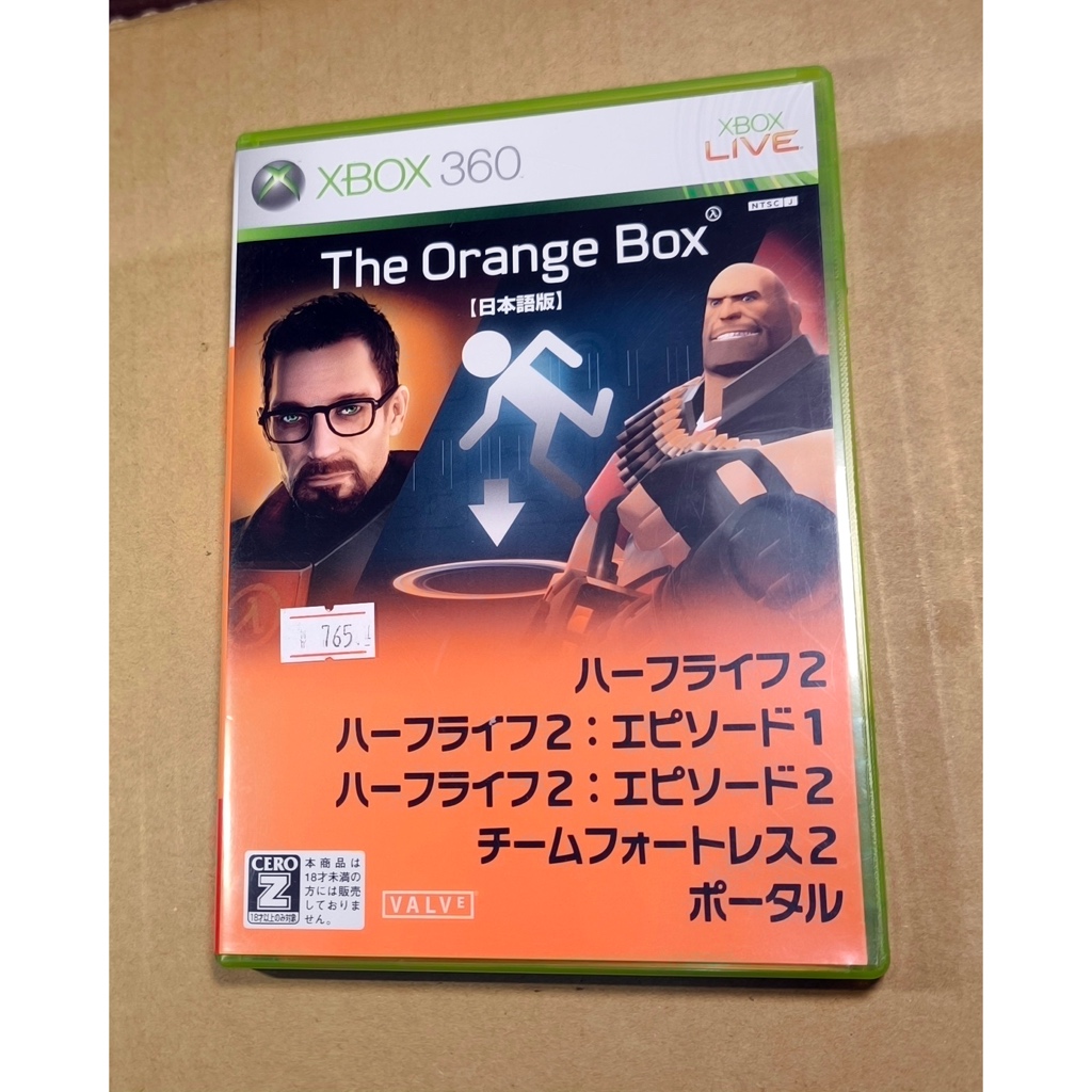 X-BOX 360日版遊戲- Half-Life 戰慄時空2 二部曲 合集 The Orange Box（瘋電玩）