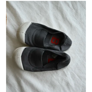 Bensimon 童鞋 - Gris 灰色 23碼（14.4） 帆布鞋