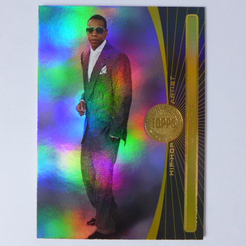 ~JAY-Z/傑斯~美國饒舌歌手 2006年TOPPS.限量100張.金屬設計.閃亮特殊卡