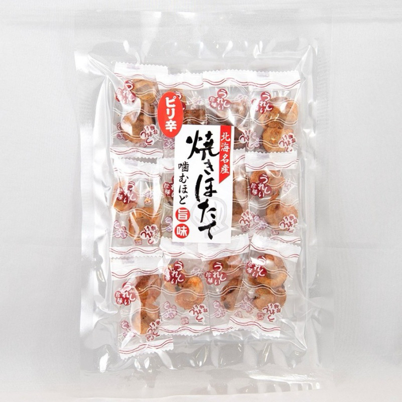 日本🇯🇵浜水 北海道名產 干貝燒 烤扇貝 辣味 70g