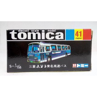 1 TOMY TOMICA 復刻黑盒 NO.41 41 東名高速巴士 三菱 FUSO BUS