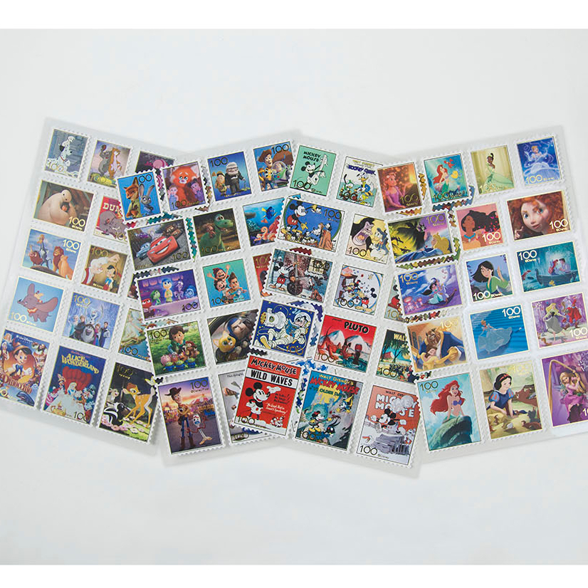 【大學城文具】NAN PAO南寶 迪士尼系列 迪士尼燙金郵票貼紙