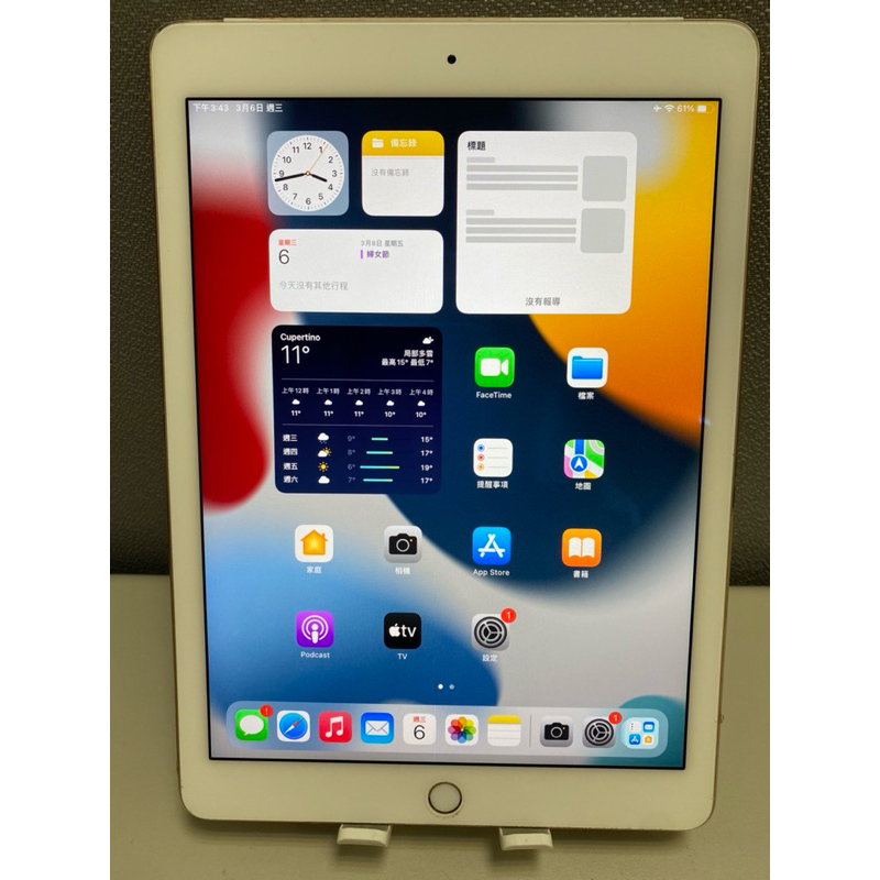 apple iPad Air2 64G LTE 金色