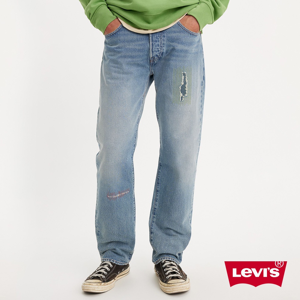 Levi's® Skateboarding™滑板系列 經典OG501牛仔褲 /破壞加工59692-0034 男 人氣新品