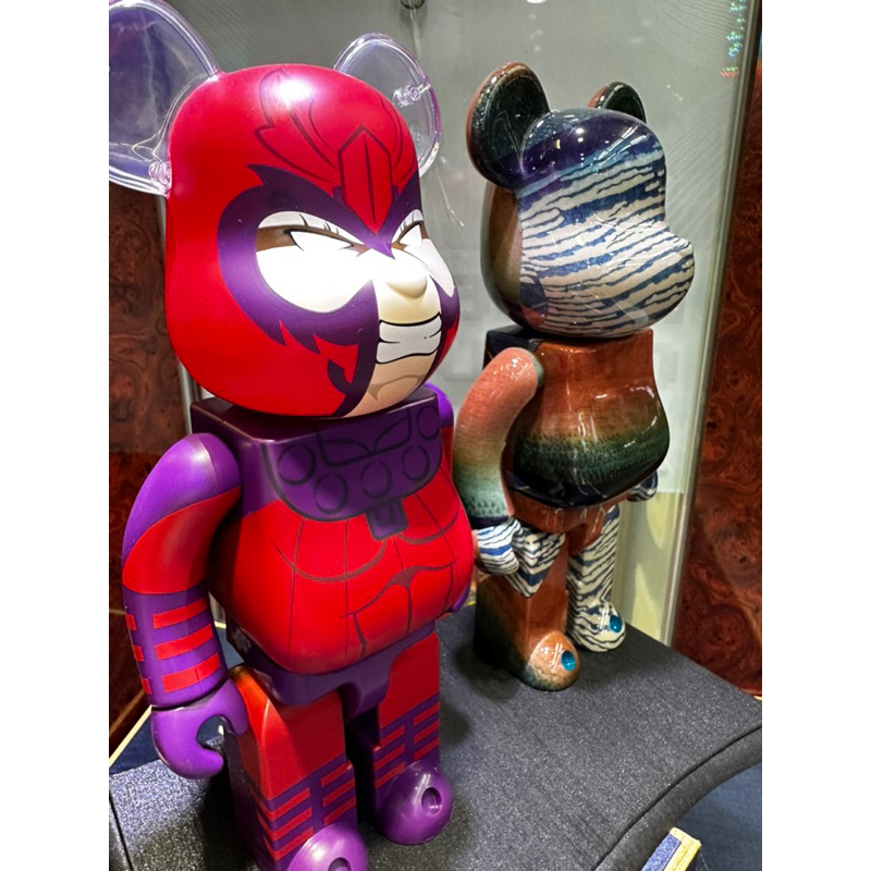 🔥現貨🔥正版 日版一番賞 公仔 Be@rbrick 2022 X-MAN X戰警 庫柏力克熊 最後賞萬磁王 400% 🎁