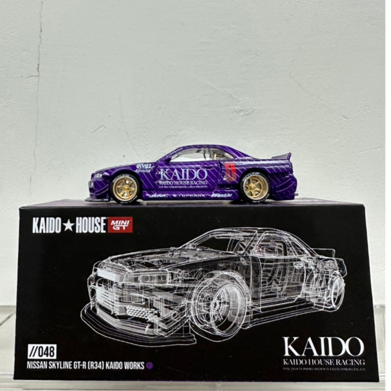 泡泡TOYS Kaido House x MINI GT Nissan Skyline GTR R34 048