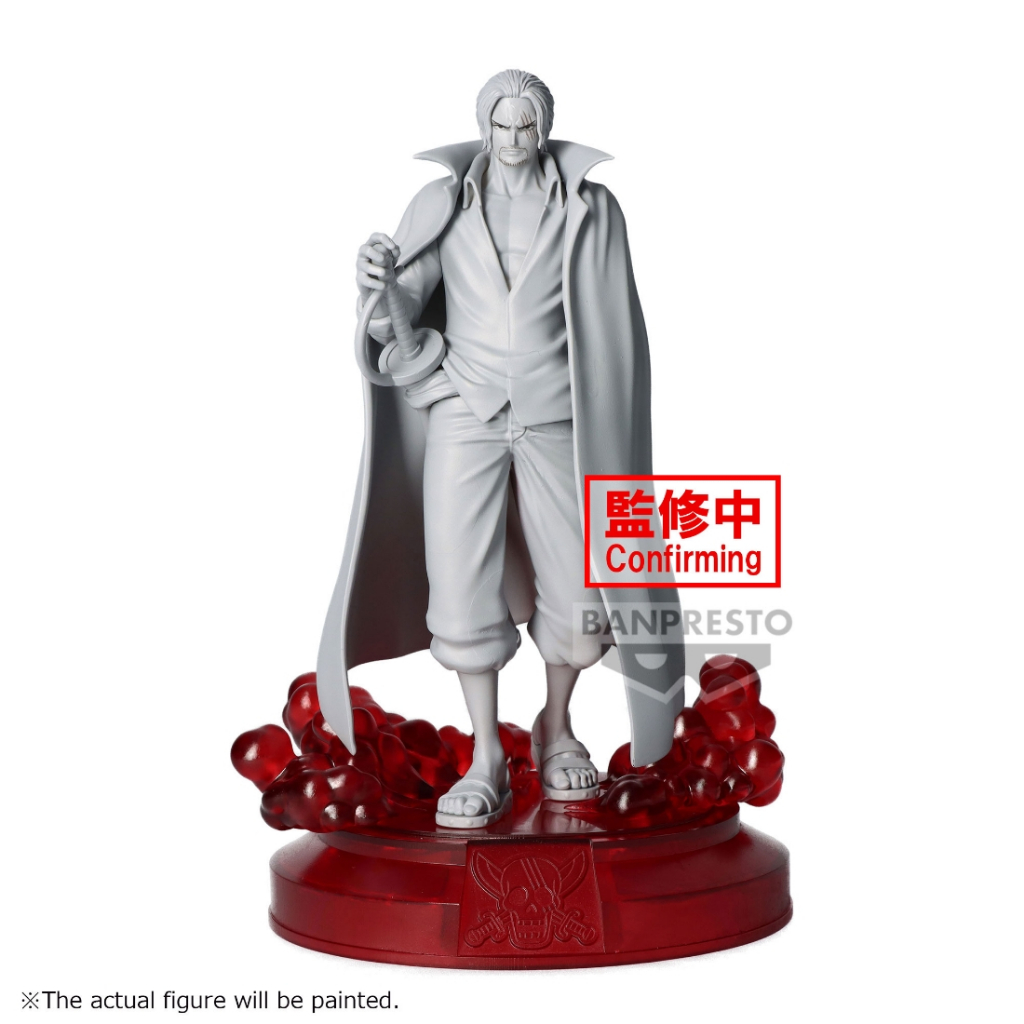 兩津[預購] 日版限定 金證 萬代 景品 航海王 海賊王 THE出航 -SHANKS- 紅髮傑克 公仔 0309