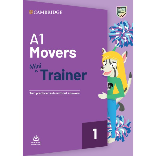&lt;麗文校園購&gt;YLE劍橋兒童英檢解題訓練本 A1 Movers Mini Trainer with Audio Download 9781108585118