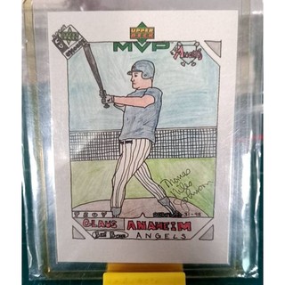 MLB Troy Glaus 2000 Upper Deck MVP Draw Your Own Card 77元