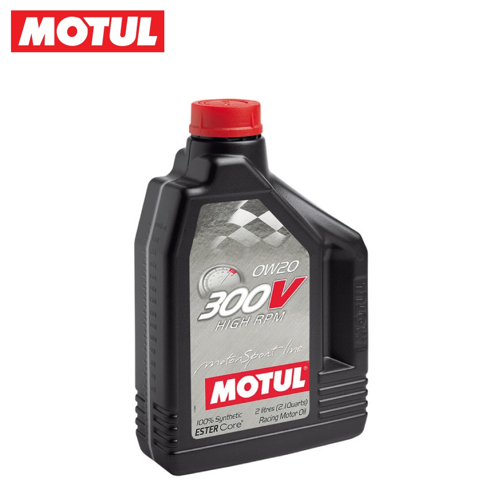 【MOTUL】300V HIGH RPM 0W20 酯類全合成機油-單瓶  | 金弘笙