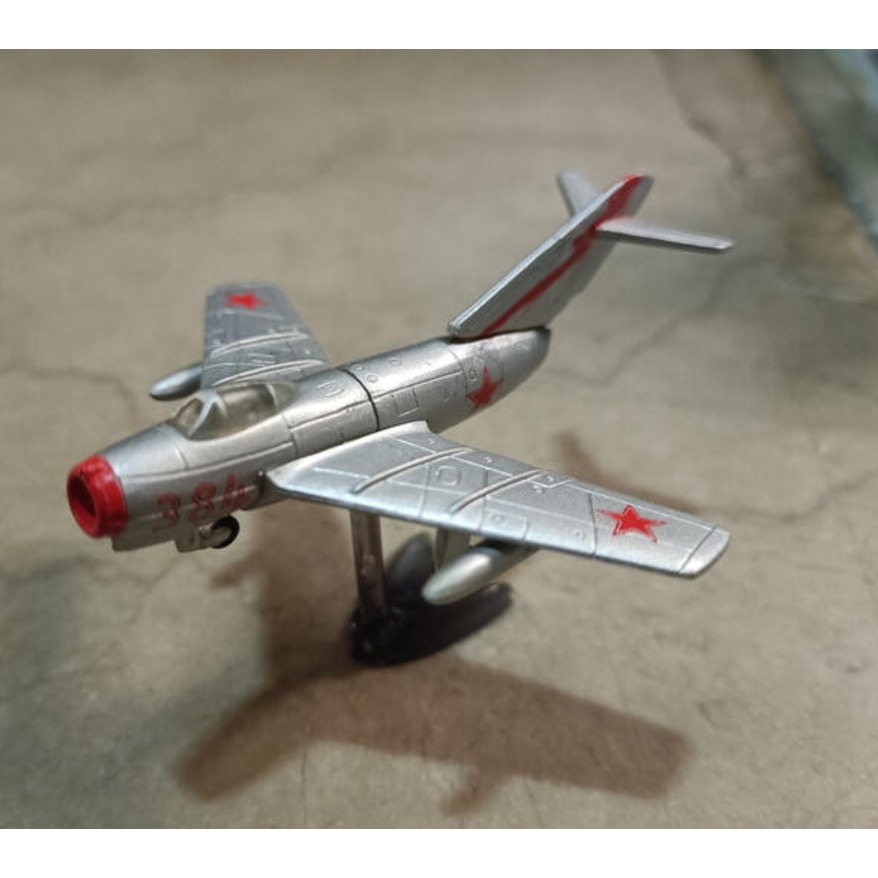 絕版 全新 現貨 Furuta 世界 戰鬥機 冷戰 蘇聯 MIG-15 米格15 銀色 戰鬥機