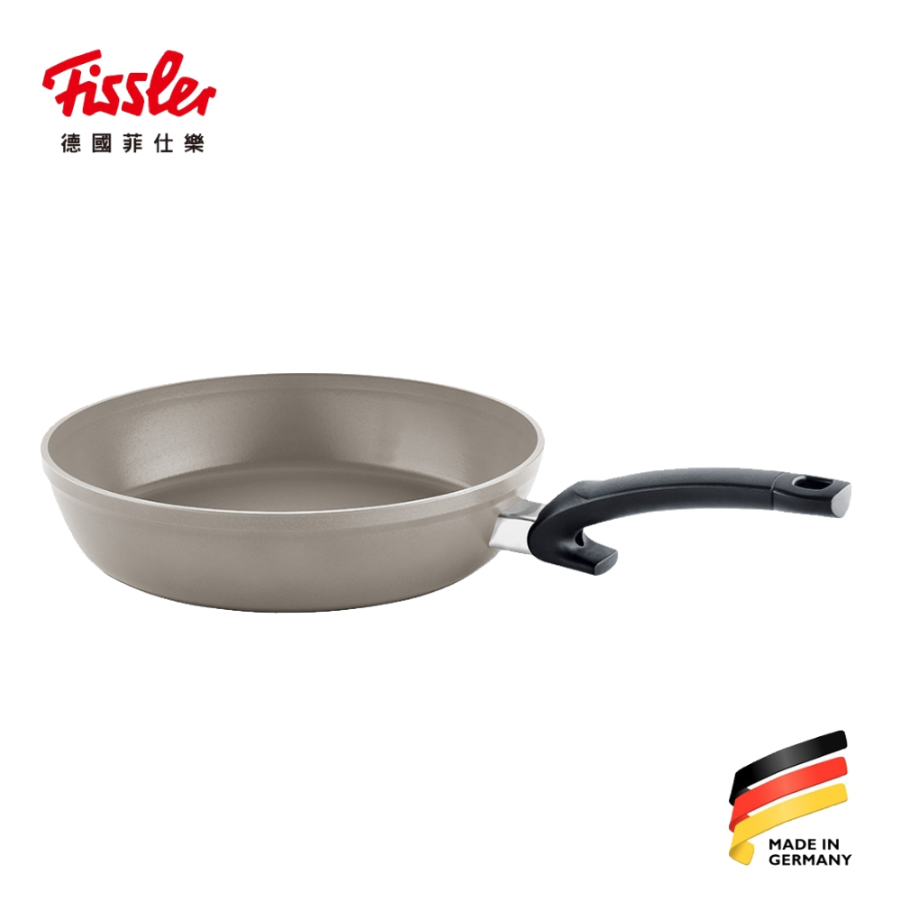 【德國Fissler】菲仕樂 環保陶瓷加高型不沾鍋 24cm/2.1L-平煎鍋/平底鍋｜不挑爐具 德國原製♥輕頑味