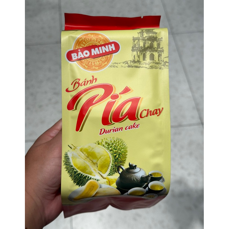 代購 越南 Bảo Minh 可素食 榴槤餅 Bánh Pia Chay-預購
