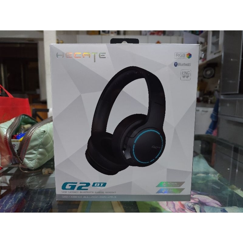 【EDIFIER】G2BT 耳罩式電競無線耳機 遊戲低延遲 麥克風 頭戴式 HECATE電競系列