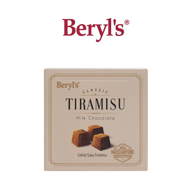 現貨❤️新加坡🇸🇬 Beryl's 白巧克力 堅果 提拉米蘇口味-65g方盒