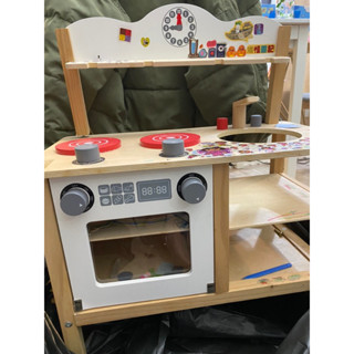 二手 木製廚房 兒童玩具 木製玩具 家家酒