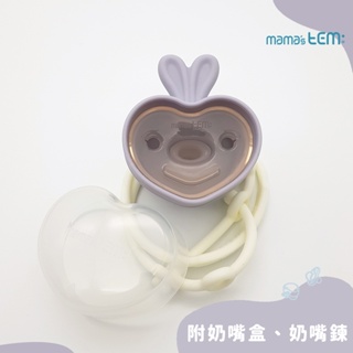 韓國MAMA's TEM:兔子啾啾安撫奶嘴【奶嘴單入三件組/雙入組】 mamastem彌月禮 新生兒 寶寶奶嘴 矽膠奶嘴