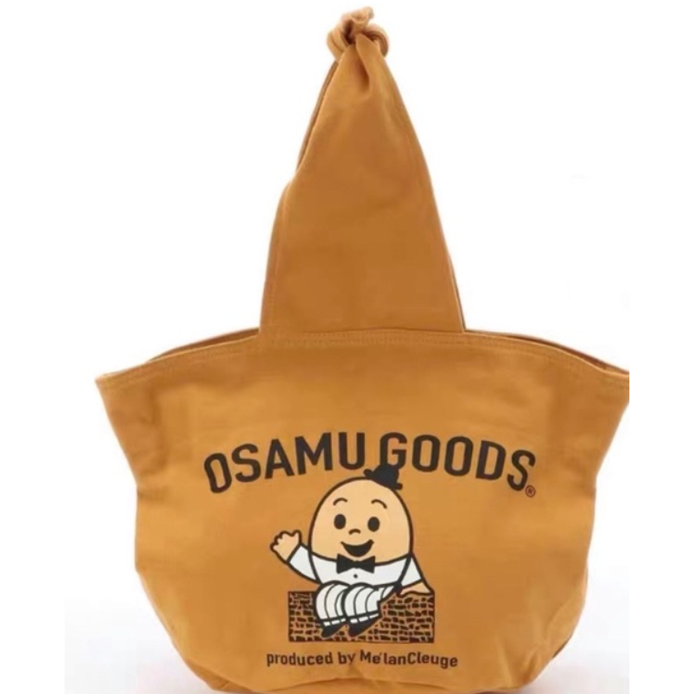 日本 原田治 Osamu goods 打結 手提 手掛包 帆布帶 帆布包