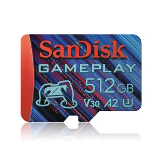 SanDisk GamePlay 512G microSDXC A2 V30 U3 手機和掌上型遊戲記憶卡