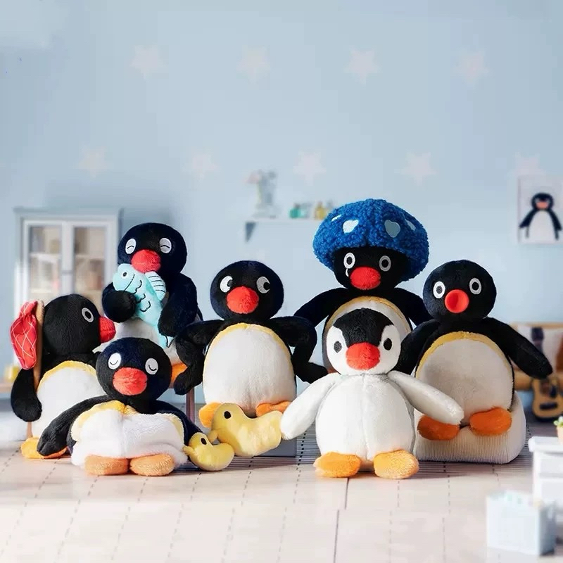 【🌟預購❗️】Pingu 演我的一天 企鵝家族 盲盒 整盒六入 包包掛件