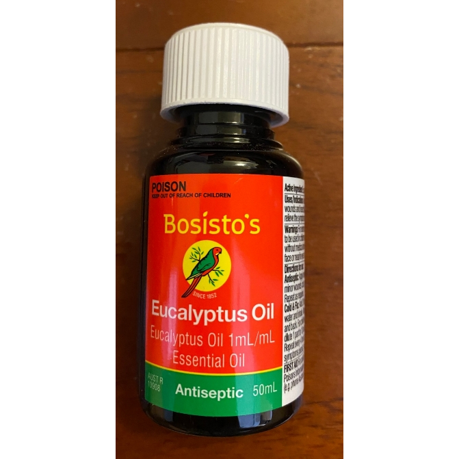 Bosisto's 鸚鵡牌 尤加利精油 澳洲尤加利 桉樹精油 Eucalyptus Oil 50mL