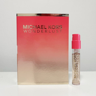 ☆歐美洋行☆ MICHAEL KORS Wonderlust 璀璨漫遊女性淡香精1.5ML 噴式試管