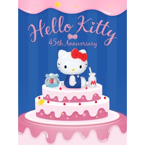 POPMART泡泡瑪特 Hello Kitty 45周年系列盲盒 盒玩 盒抽 公仔 確認款 未拆袋