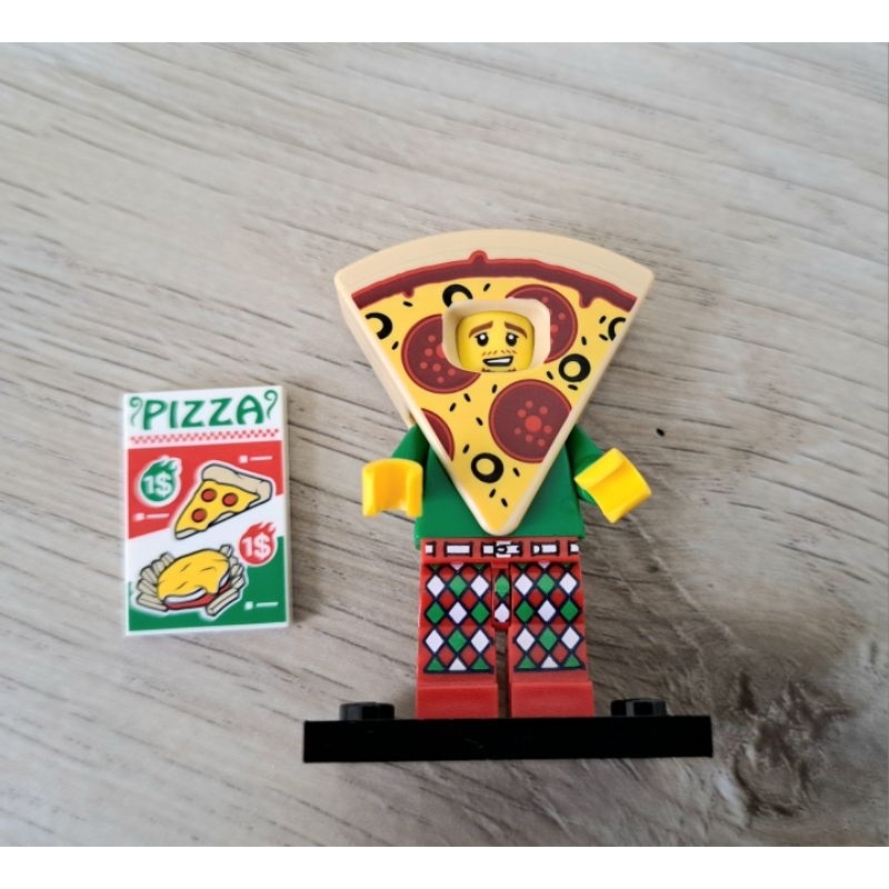 LEGO 樂高人偶 pizza人偶 pizza人 正版（二手）