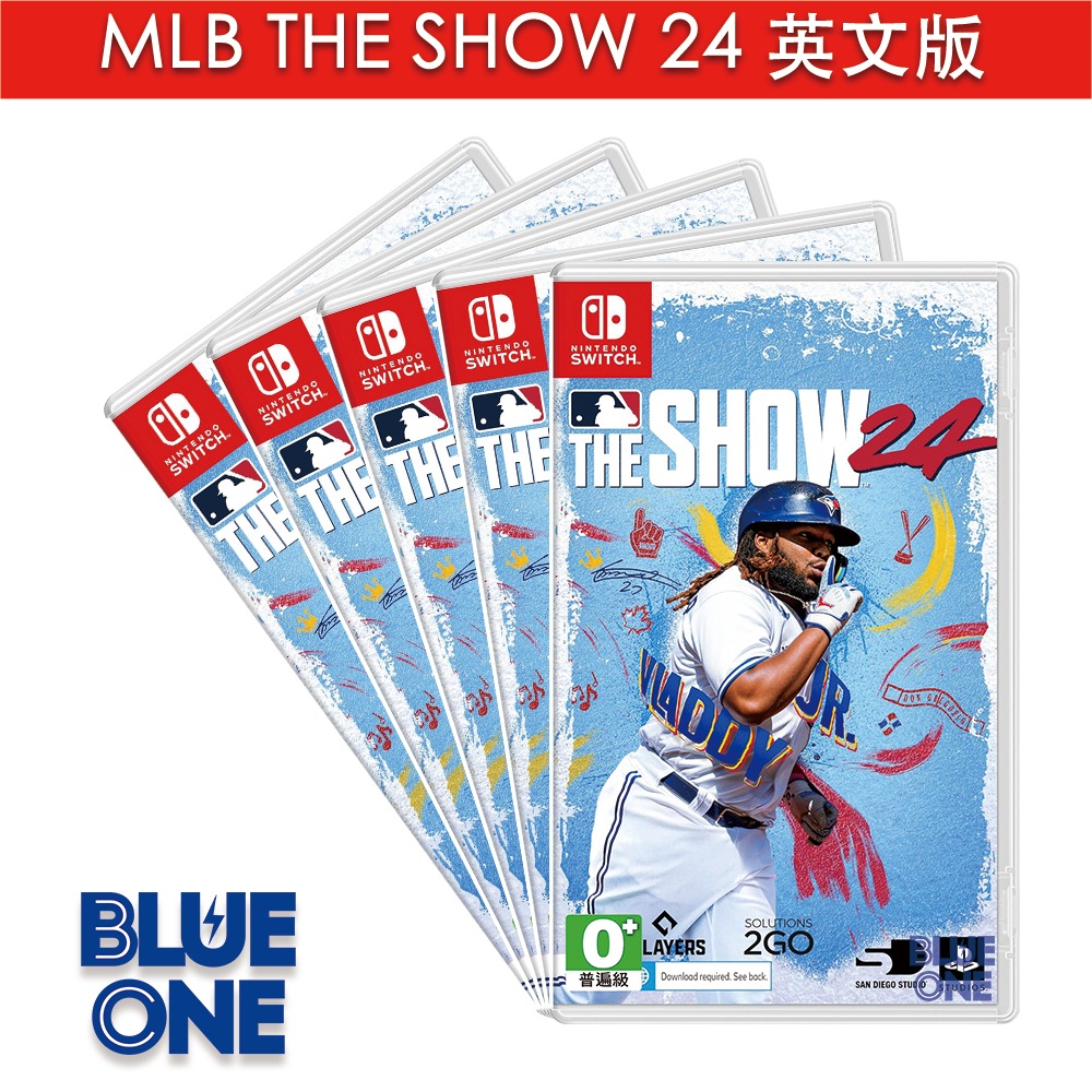 3/19預購 Switch MLB THE SHOW 24 英文版 遊戲片 BlueOne電玩