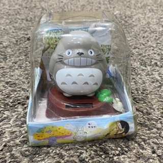 【日本卡通 TOTORO 龍貓太陽能公仔 模型玩具 搖頭娃娃 點頭娃娃】/生日禮物