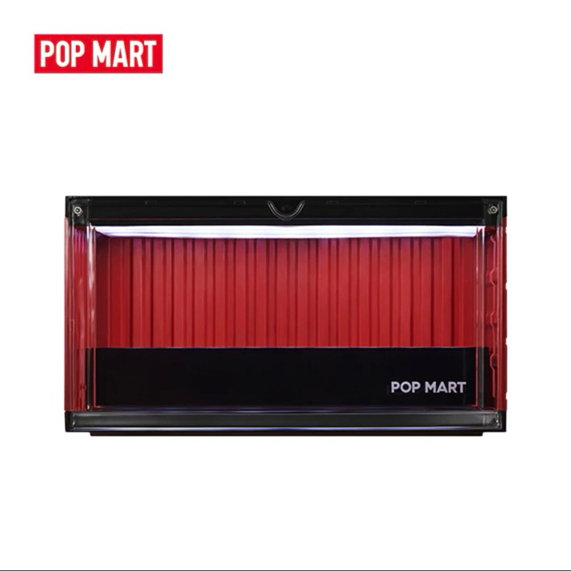［POPMART泡泡瑪特］ SKULLPANDA平日奇境系列 - 集裝箱發光展示盒（二手）
