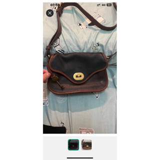 FOSSIL 掀蓋式馬鞍包