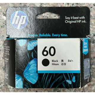 HP NO.60原廠黑色墨水匣{CC640WA}全新未拆封