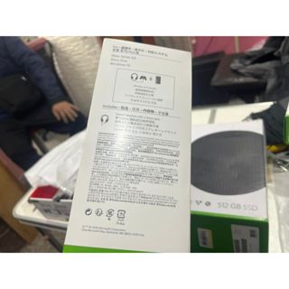 微軟 Microsoft Xbox Series S 512GB 主機 外觀九成新 無重大明顯傷痕 原廠配件齊全 原廠盒