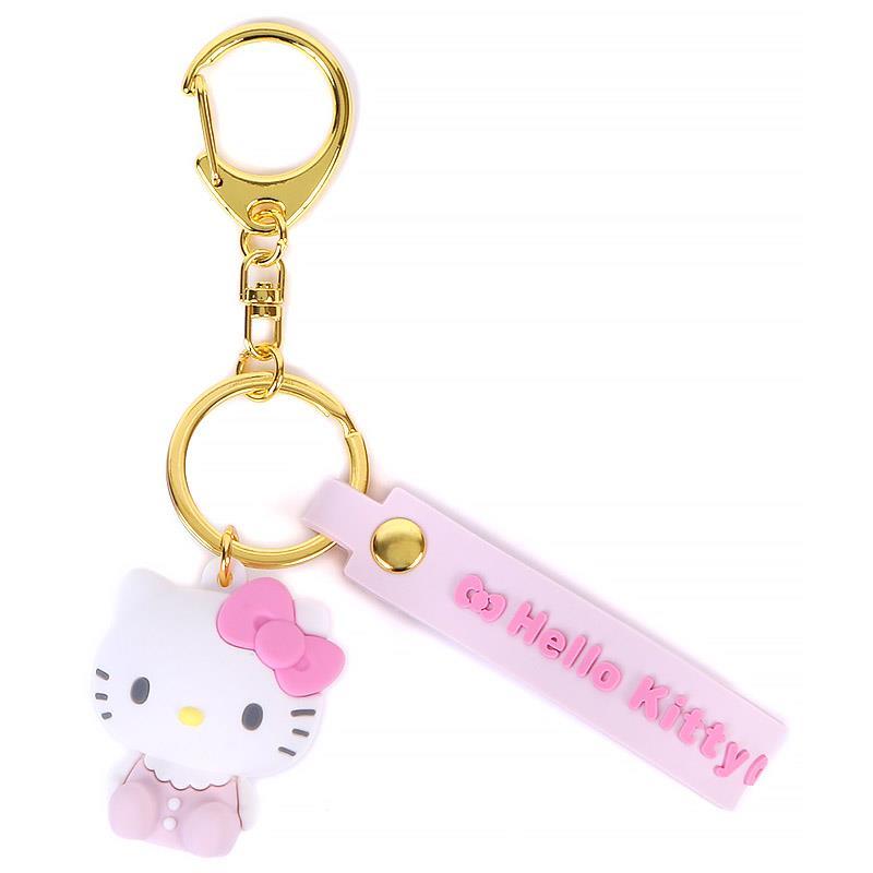 Hello Kitty 立體矽膠造型鑰匙圈 吊飾 掛飾 鎖扣 鎖圈 鑰匙扣 公仔鑰匙圈掛飾 吊飾 鑰匙圈 嬰兒系列