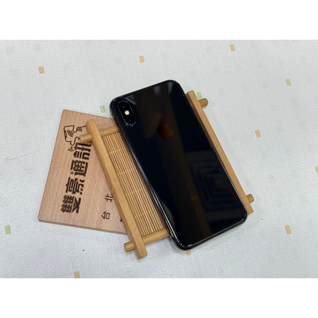 🧸iPhone X 256G  黑 電池82% 無盒裝 有配件