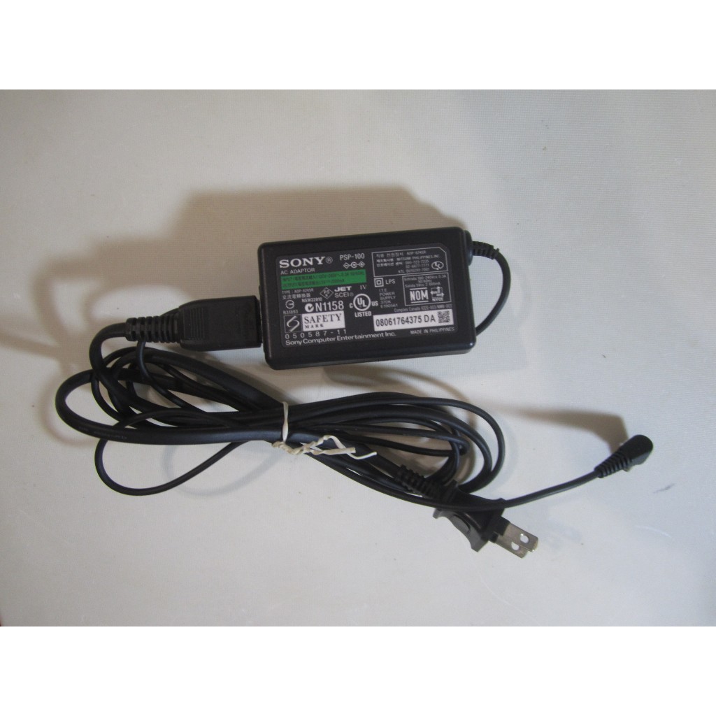 原廠 SONY PSP主機變壓器 充電器 (PSP-100)