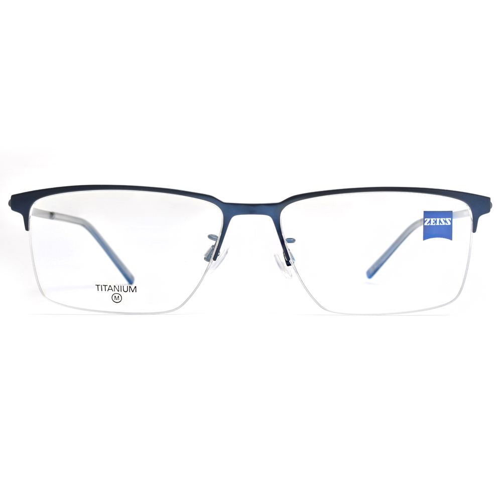 ZEISS 蔡司 光學眼鏡 ZS22113LB 403 眉型半框 - 金橘眼鏡