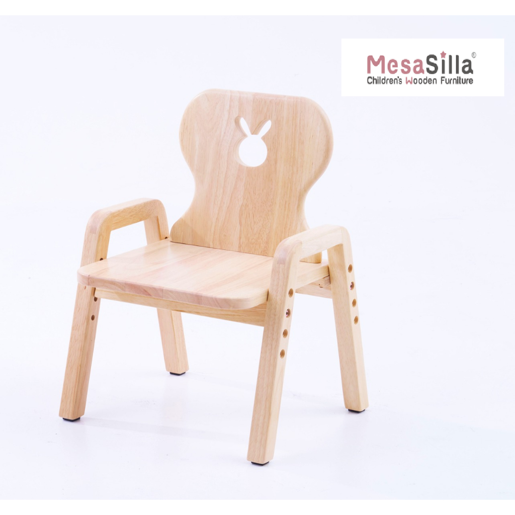 【現貨】9成新MesaSilla 實木寶寶自主學習桌椅組 跳跳兔 酪梨壽司兒童成長書桌椅組 (另有畫架+外掛木盒+餐墊)