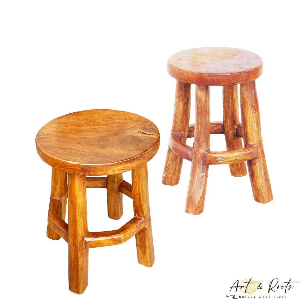 🌳老柚木🌳椅凳🪑 圓餐凳