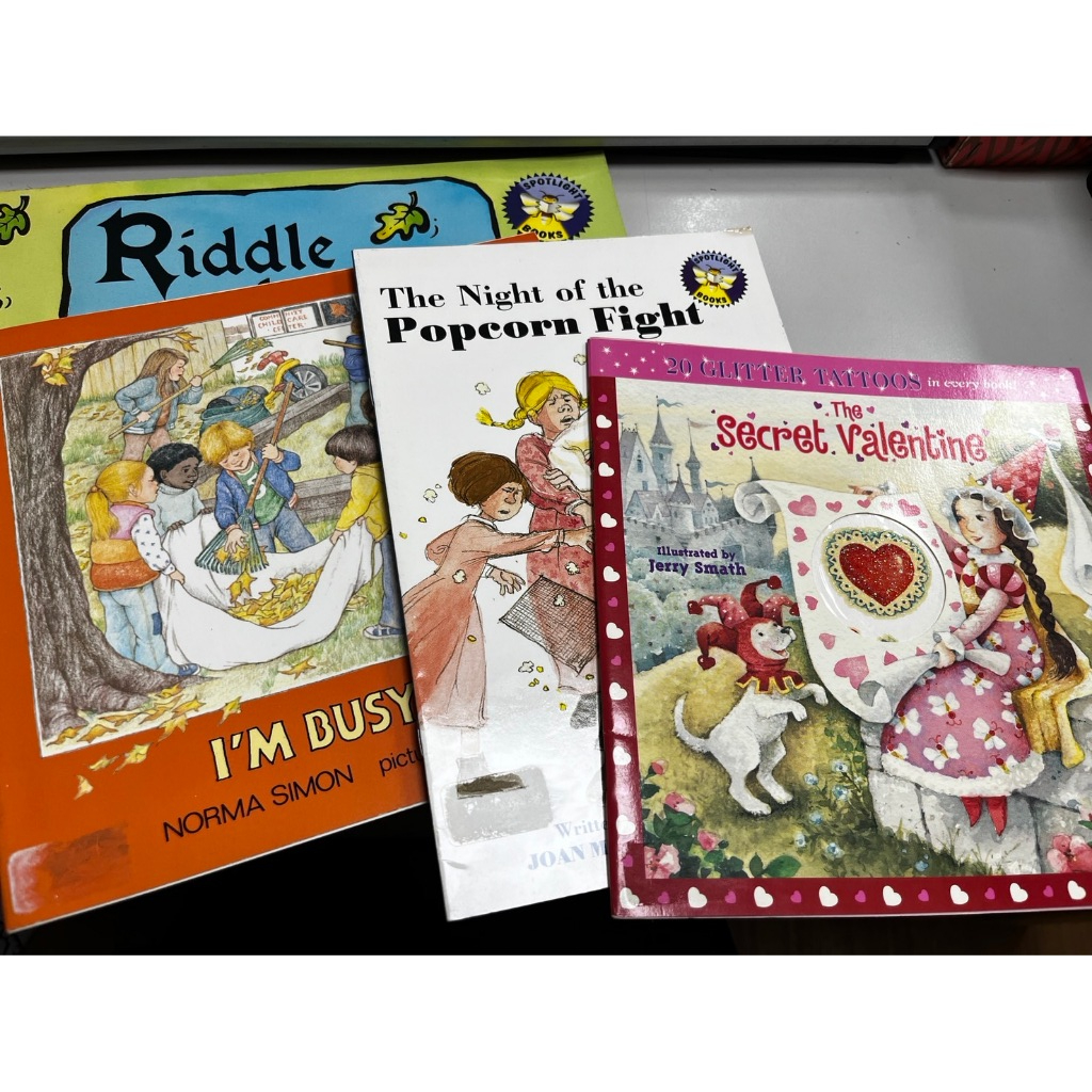 二手書 英文繪本童書 適合學齡前兒童的英語親子共讀