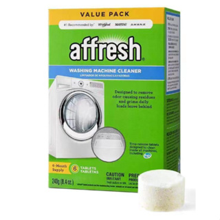 美國Affresh原裝（一盒6入) 洗衣機槽清洗錠 洗衣槽清洗錠 洗衣機清潔 槽洗錠 洗衣機清潔去污除