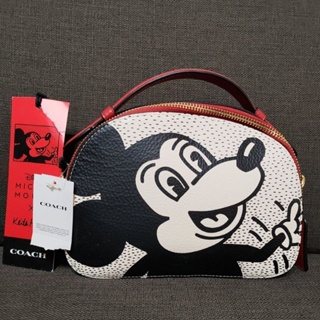 Coach & 迪士尼聯名款斜背包 側背包 手提包