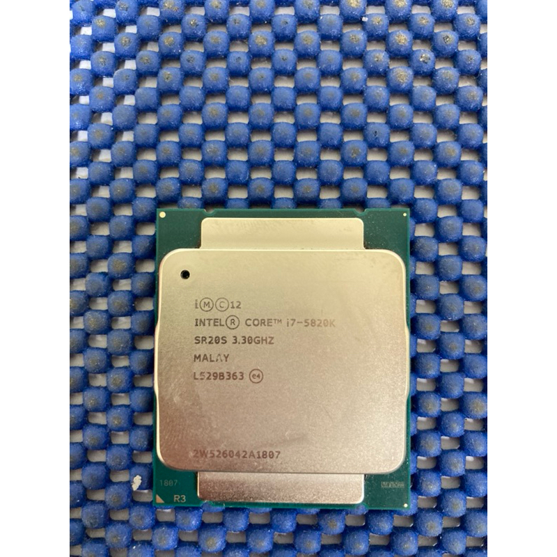 Intel cpu Core i7-5820K 六核心 3.6ghz LGA2011 附原廠風扇 原廠包裝