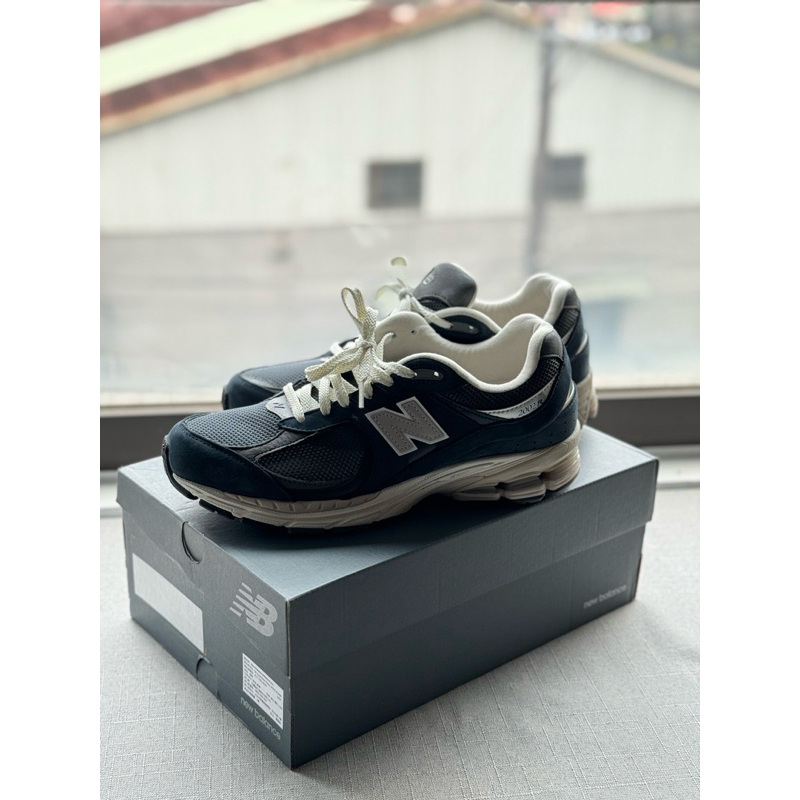 NEW BALANCE 2002R 深藍 海軍藍 拼接 銀N 麂皮 復古 慢跑鞋 M2002RNY